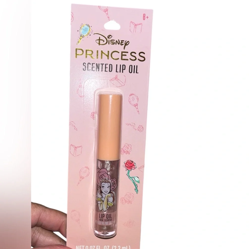Set2👄Disney Princess Lip Oil Set - Blue and Pink